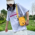 thumbnail image 4 of Ladies Small Canvas Shoulder Bags Phone Bag Handbags Purse WHITE, 4 of 8