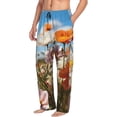 thumbnail image 6 of Rateoe Vibrant Field Of Blossoms Pattern Men’s Ultra-Soft Comfy Pajama Lounge Pants Sleepwear,Comfortable Lounge Wear,lightweight Pajamas, Casual Home Wear-Medium, 6 of 6