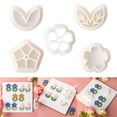 thumbnail image 2 of CIYISON Flower Leaf Shape Clay Cutter Flower Clay Earring Cutter Clay Molds Clay Earring Cutter for Clay Jewelry Making, 2 of 20