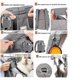 thumbnail image 3 of Dog carrier bag with adjustable baby carrier, for dogs, supporting up to 12 kg.25*40cm, 3 of 4