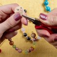 thumbnail image 2 of 100pcs Round Wood Bead DIY String Bead Accessory Laughing Face Wood Bead (22mm), 2 of 3