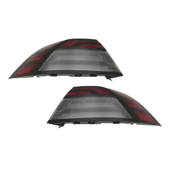 KarParts360 For Honda Accord 2023 2024 Tail Light Driver And Passenger Side | Pair | Outer | CAPA | With Bulb(s) | Replacement For HO2804129, HO2804129C | 33550-30A-A01, 33500-30A-A01