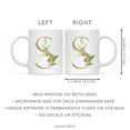 thumbnail image 5 of Koyal Wholesale Ceramic Coffee Mug, Exotic Tropical Monogram, Letter S, 5 of 5