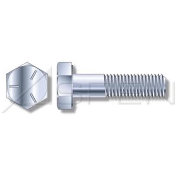 Aspen Fasteners AMBO016-1126X5-000006 1.5 in.-6 x 5 in. Hex Head Cap Screws & Bolts - UNC Grade 5 Steel, Zinc - 6 Piece