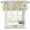 Light Gray, variant on 2 Pack Valances for Window, Spring Forsythia Flowers Short Curtains for Kitchen Bedroom Living Room, Yellow Floral Hummingbird Gray Plaid Rod Pocket Small Window Treatment Valance Drapes 42 x 18 Inch