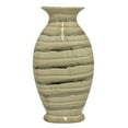 thumbnail image 2 of Sparkling Ceramic Vase - Gold/Ivory, 2 of 4
