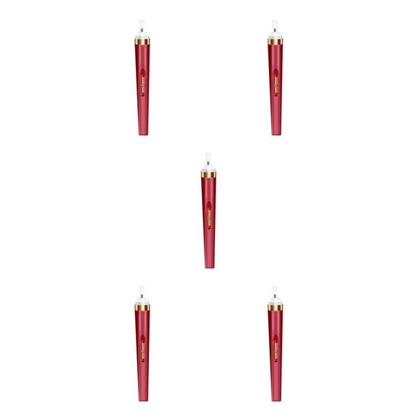Minnieouse Taladro eléctrico para uñas, portátil, recargable, 2 engranajes, de repuesto, molinillo para manicura y pedicura, pluma Type2 NO2