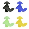 thumbnail image 3 of Durable Earplugs Classic Delicate Texture 1 Pair Waterproof Soft Earplugs Silicone Portable Ear Plugs Swimming Accessories, 3 of 10