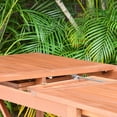 thumbnail image 3 of Amazonia Nelly 11-Piece Solid Wood 100% FSC Extendable Patio Dining Set, Seating Capacity: 10, 3 of 9