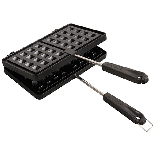 camping cast iron waffle maker