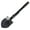 Black, variant on 【Multi-Purpose Folding Survival Shovel】Stainless Steel Rescue Spade - Outdoor Camping, Gardening & Emergency Tool