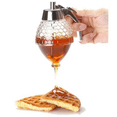thumbnail image 4 of Juice Syrup Cup Squeeze Bottle Storage Pot Stand Holder Bee Drip Dispenser Kettle Honey Jar Container Kitchen, 4 of 6