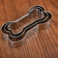 thumbnail image 5 of Stainless Steel Dog Bone 3 piece Cookie Cutter for Baking food grade and durable creative shape easy to strip multi purpose for cakes and desserts, 5 of 8