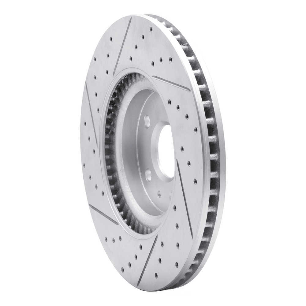 Dynamic Friction Company 830-45019R DFC Geoperformance Rotor - Drilled and Slotted