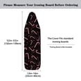 thumbnail image 5 of HELLHERO Christmas Candy Cane Ironing Board Covets Soft Protection Covers Elastic Edge Iron Board Cover Polyester Fiber Fabric for Mom Wife Gifts, 5 of 5