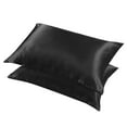 thumbnail image 1 of Funda de almohada de seda Dinheiro - Funda de almohada de satén Un juego de sobres cerrados para regalos de mujer y hombre, 1 of 5
