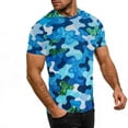thumbnail image 2 of Bnwani Mens Shirts Moisture-Wicking Tee Quick Dry Printed Shirts Camouflage M, 2 of 9