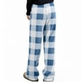 thumbnail image 7 of ZyeKqe Pajama Pants for Women Plus Size Plaid Fuzzy Fleece Sleepwear Pants Flannel Warm Pjs Bottoms Loungewear, 7 of 7
