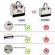 thumbnail image 5 of Bolsa Tote KDBDSYZB Novia 2025 de Lona con Bolsa de Maquillaje, 5 of 8