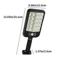 thumbnail image 3 of Fiudx Lámpara Solar de Pared para Exteriores, Lámpara Led Impermeable para Jardín, Sensor de Movimiento, Control Remoto, Modos de Iluminación Ajustables, Ideal para Villas, Patios y Garajes, Tamaño 3, 3 of 6