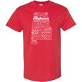 thumbnail image 3 of Inktastic Alabama State Word Salad T-Shirt, 3 of 5
