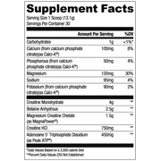 RYSE Creatine Powder for Men & Women - Electric Lemonade - 30 Servings