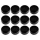 thumbnail image 2 of 12 Uds. De discos de Hockey sobre hielo de caucho Natural, pelotas de Hockey estándar, suministros deportivos para practicar juegos de entrenamiento (negro), 2 of 2