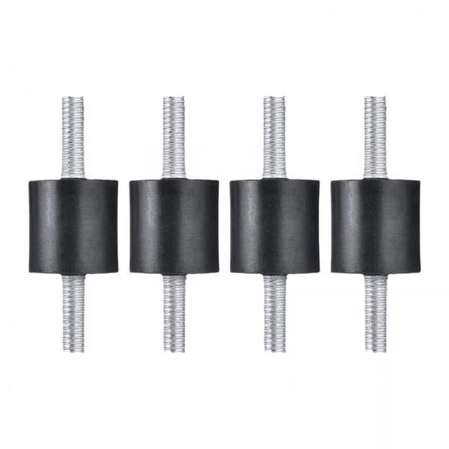 2x4 Uds Montaje De Goma Amortiguador Soportes De Goma Para Bomba De Agua De Automóvil Coche 20mm X 10mm M6