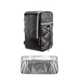 thumbnail image 1 of Bolsa para portaequipajes trasero de bicicleta, alforja con funda impermeable, bolsa de transporte, cesta portátil para ciclismo 33 cm x 21 cm x 18 cm 15 l, 1 of 9