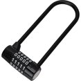 thumbnail image 1 of 5-digit Outdoor Waterproof Padlock With Long Shackle For Bicycles And Gates, 1 of 5