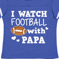 thumbnail image 4 of Inktastic I Watch Football with My Papa Boys Toddler T-Shirt, 4 of 5