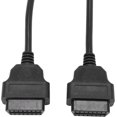 thumbnail image 4 of Cable adaptador divisor OBD 2 OBDII estilo Y de 50 cm, macho a doble hembra, herramienta de diagnóstico OBD2, conector para automóvil, 4 of 5