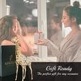 thumbnail image 4 of Matashi 24K Gold Plated Crystal Studded Long Necked Giraffe Ornament Tabletop Showpiece, Gift Ready for Christmas, Valentine's Day, Birthday, 4 of 6