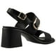 thumbnail image 3 of Sandalia Mujer Aria By Eh! Casual Tacon Ajustable negro 23, 3 of 4