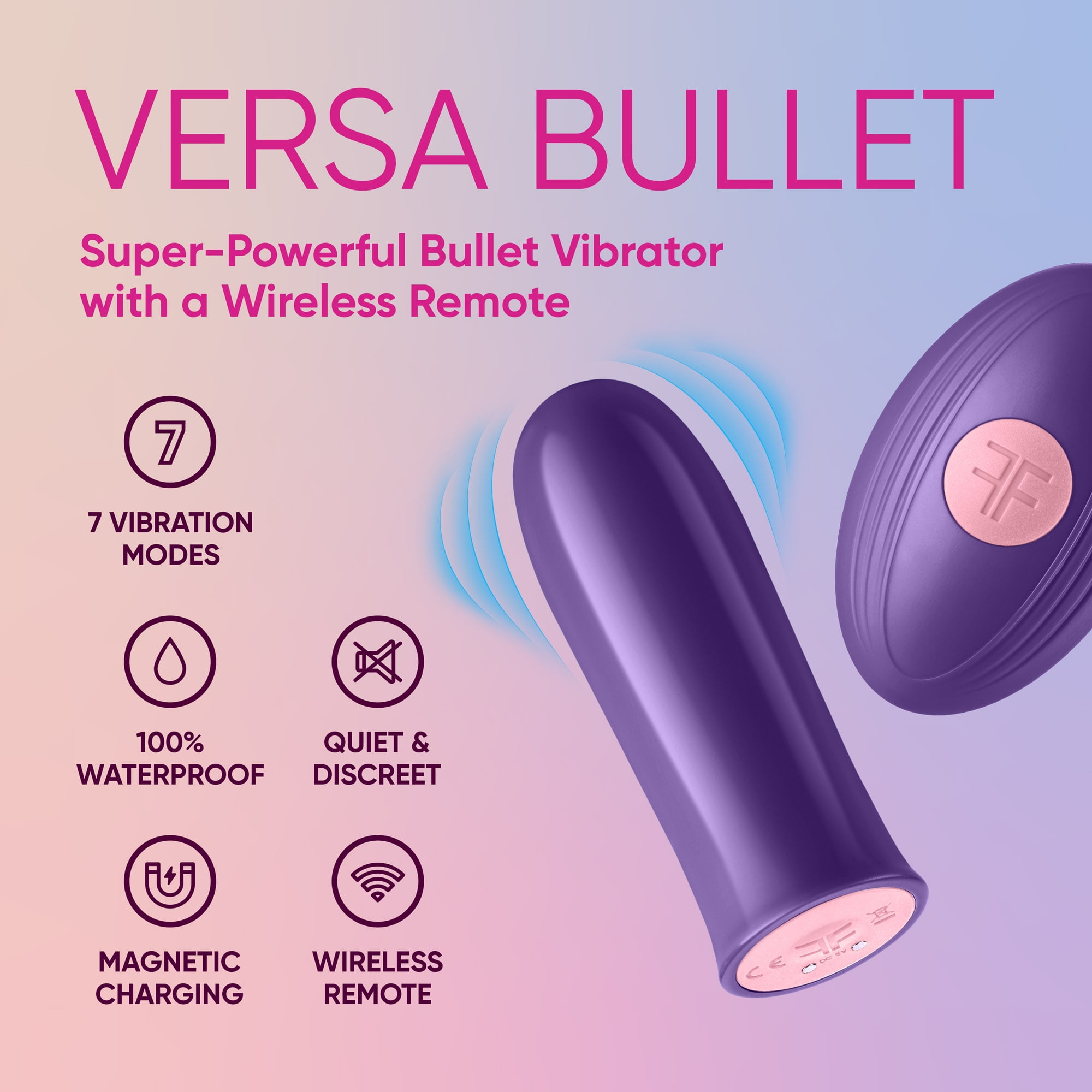 Femme Funn Versa Bullet with Remote-7 Powerful Modes Puerto Rico | Ubuy