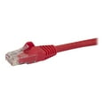 thumbnail image 3 of StarTech.com Câble Ethernet CAT6 30 Pieds, 10 Gigabit Snagless RJ45 650MHz 100W Patch Cordon, CAT 6 10GbE UTP Câble Réseau avec Soulagement de la Souche, Rouge, Testé contre les Duvets/filage Certifié UL/tia - Catégorie 6 - 24AWG (N6PATCH30RD) - Câble Patch - RJ-45 (m) à RJ-45 (m) - 30 Pieds - Moulé CAT - SNS, 3 of 3