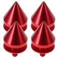 thumbnail image 5 of Raindrops 4Pcs Red Bumper Bolts Aluminium Alloy for Car Enthusiasts Car Screw Kit, 5 of 8
