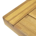 thumbnail image 7 of Marian Outdoor Acacia Wood Bench, Teak Finish and Rustic Metal, 7 of 7