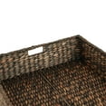 thumbnail image 5 of happimess BSK2015B-SET2 Holden 30" Classic Costal Hand-Woven Hyacinth Wicker Under Bed Storage Basket with Lid, Brown (Set of 2), 5 of 5