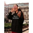 thumbnail image 2 of Music Makes Me Happy Hoodie Women -Smartprints Designs, Female Large, 2 of 4