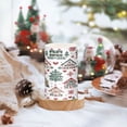 thumbnail image 2 of Yayeee Flameless Candles with Remote Flickering Battery Operated Multi Color Changing, Beige Nordic Christmas House, 2 of 7