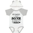 thumbnail image 3 of Inktastic My Daddy is a Doctor and a Hero Boys or Girls Baby Bodysuit, 3 of 5