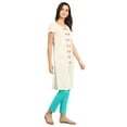 thumbnail image 4 of Natural Cotton Straight Kurta-X Small, 4 of 6