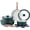 16 Pcs Sage, variant on Country Kitchen Pots and Pans Set 16-Piece, Nonstick Cookware Set with Removable Handles, Sage