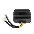 thumbnail image 2 of Motorcycle Voltage Regulator Rectifier, 2 Plug Protection Aluminum Alloy Voltage Regulator  For ATV250 300 CF250, 2 of 8
