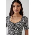 thumbnail image 3 of Dorothy Perkins - Vestido Corto Monocromático para Mujer (Negro, Blanco), 3 of 3