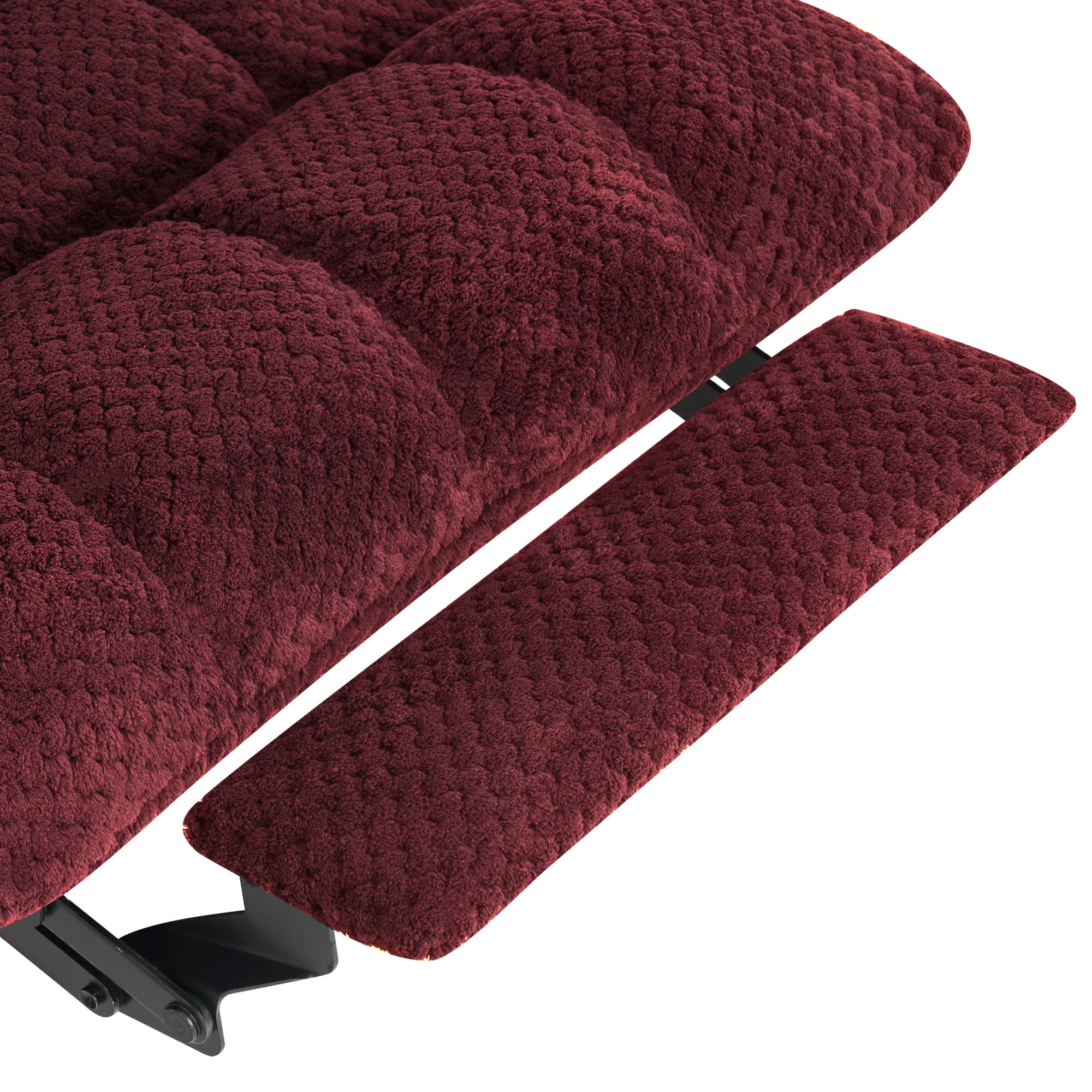 MCombo Oversized 27.2" Seat Width Dual Motor Power Recliner Lift Chair with Vibration and Heat for Height 5'7"-6'2", Infinite Position