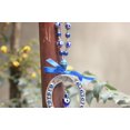 thumbnail image 5 of Blue Devil's Eye Charm Amuleto Colgante de pared Decoración para el hogar Turco Nazar Beads Decoración = Feliz Sencillez, 5 of 5