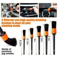thumbnail image 3 of Mateauto Car Detailing Brush Set,20PCS Drill Brush Set,Car Interior Detailing Kit & Car Wash Kit with Boar Hair Detail Brush and Cleaning Gel for Wheel,Dashboard,Air Vent,Leather and Exterior, 3 of 8