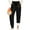 Black, variant on jsaierl Women's Fleece Lined Sweatpants Petite Warm Thick Pants Sherpa Super Comfy Trousers Drawstring Soft Athletic Joggers Sweatpants with Pockets